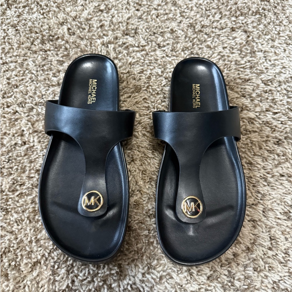Michael Kors Black Lucinda Sandals
